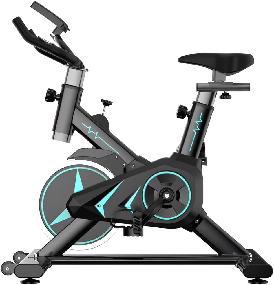 Magnetic Silent Exercise Bike Adjustable Indoor Cycling For Home And Gym
