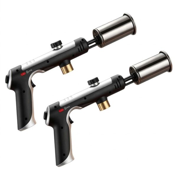 Adjustable High-Heat Propane Blow Torch for BBQ, Cooking &amp; Welding