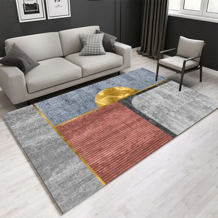200cm By 150cm Modern 3D Geometric Design Rug Carpet Living Room Rug 