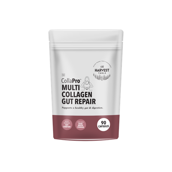 The Harvest Table CollaPro Multi Collagen Gut Repair 90 Capsules