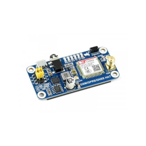 WVS Raspberry Pi GSM/GPRS/GNSS/Bluetooth HAT - Multi-Comm Add-on Board