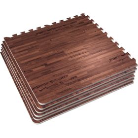 GORILLA SPORTS SA - Floor Mat Set - Dark Wood Effect | Shop Today. Get ...