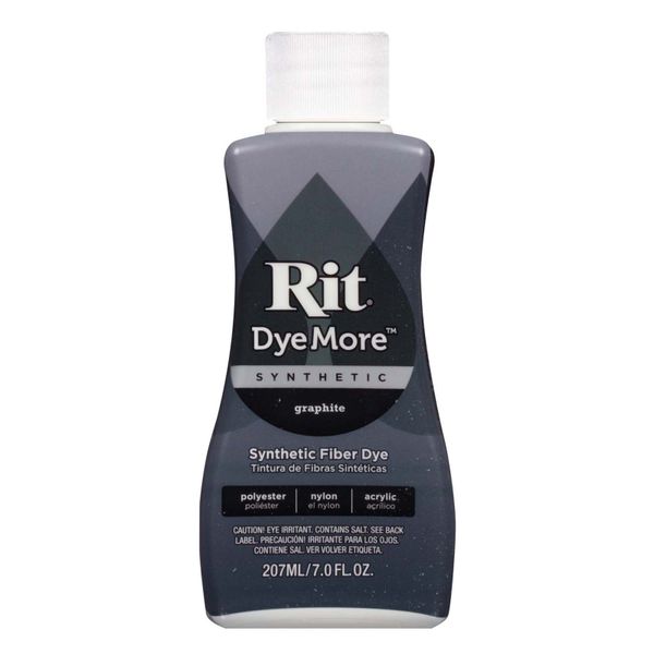 Rit DyeMore Synthetic Fibre Dye - Graphite 207ml