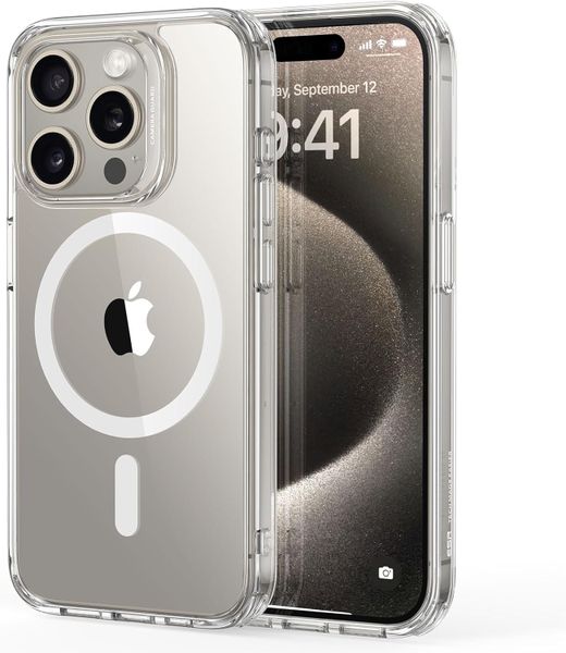 MagSafe Compatible Clear Pouch Case Back Cover for iPhone 13 Pro Max