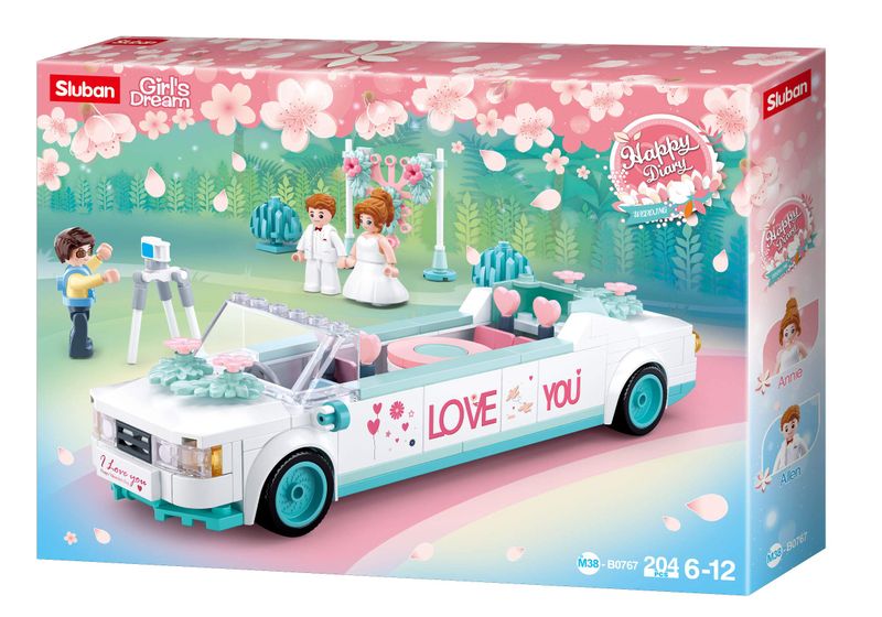 Sluban Girls Dream - Limo 204 pieces