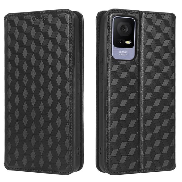 Flip Cover Compatible With TCL 408 Shockproof Leather Cover