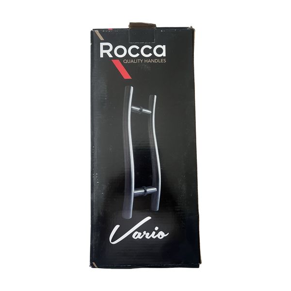 Rocca Stainless Steel Door Handle Set 32×400×600mm (PDH08) - S-shaped