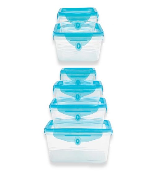 12Piece Stretchable Lid Design Airtight &amp; Leak Proof Food Storage Container