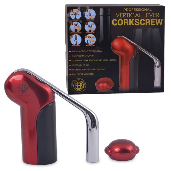 Braai Boutique Automatic Stainless Steel Corkscrew