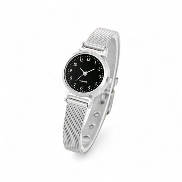 Timeless Stainless Steel Watch Classic Round Dial Style