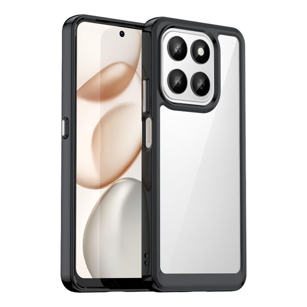 TEKRON Case Compatible: Honor X7D Hybrid Slimfit Candy Clear Case