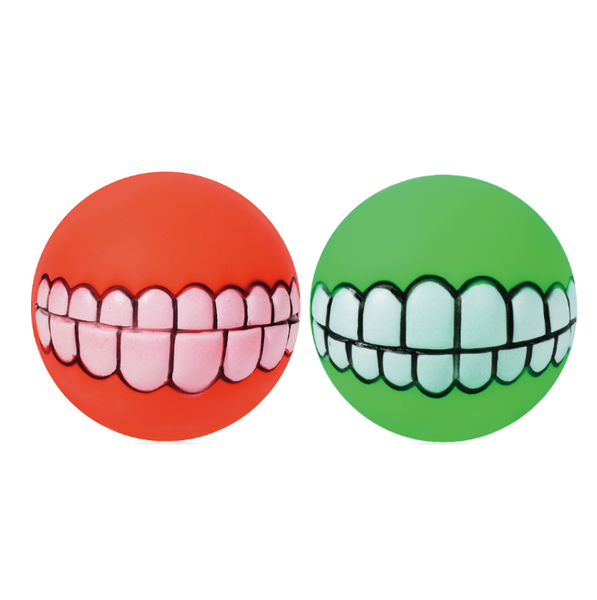 Interesting 2PCS Pet Tething B all Toy With Sound And Bite Resistant