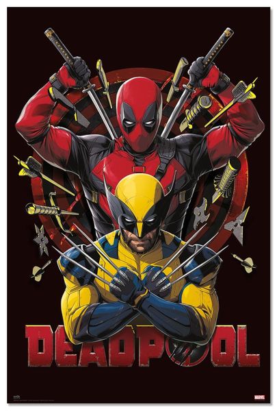 Deadpool &amp; Wolverine - Action Poster
