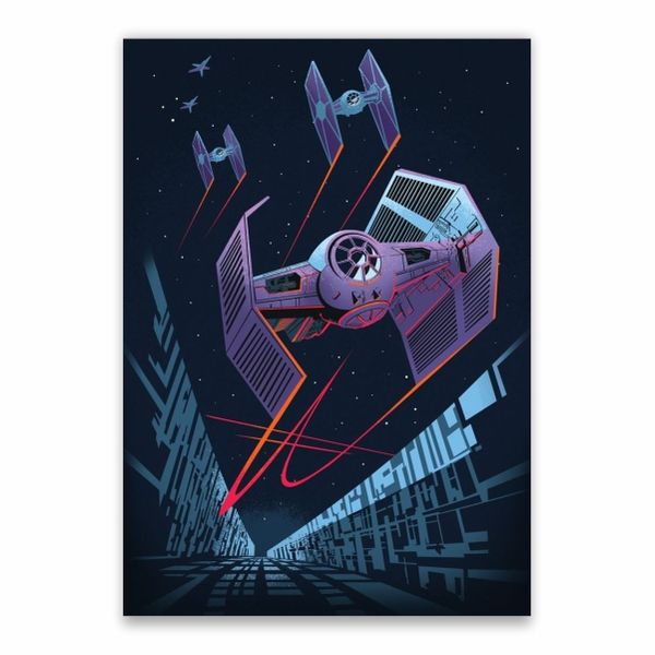 The Empire's Space Shuttles Poster - A1