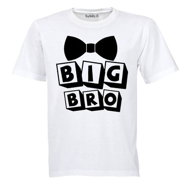Big Bro - Bowtie - Kids T-Shirt - White