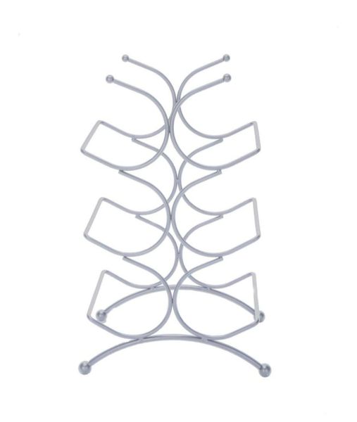 6 Bottles Upright Wine Rack(Chrome Finish)