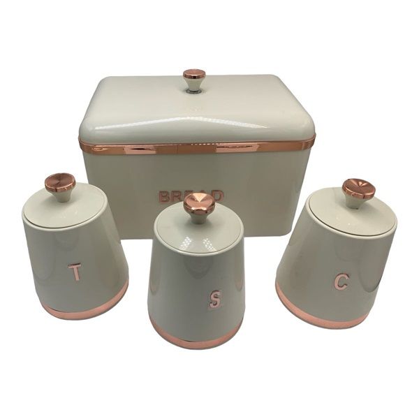 Durable Bread Bin And Canister Set