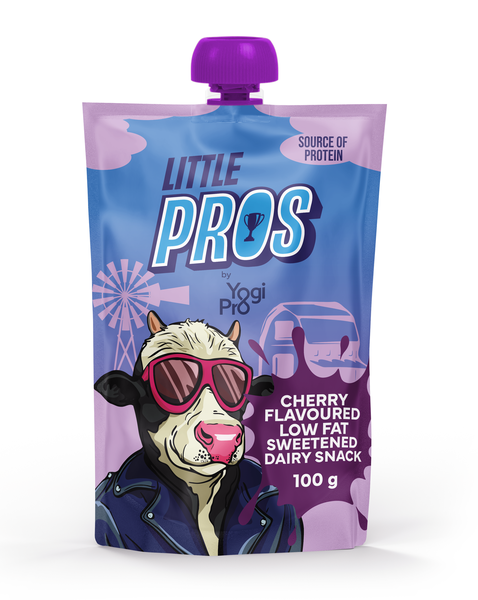 Little Pro's Cherry Protein Dairy Snack