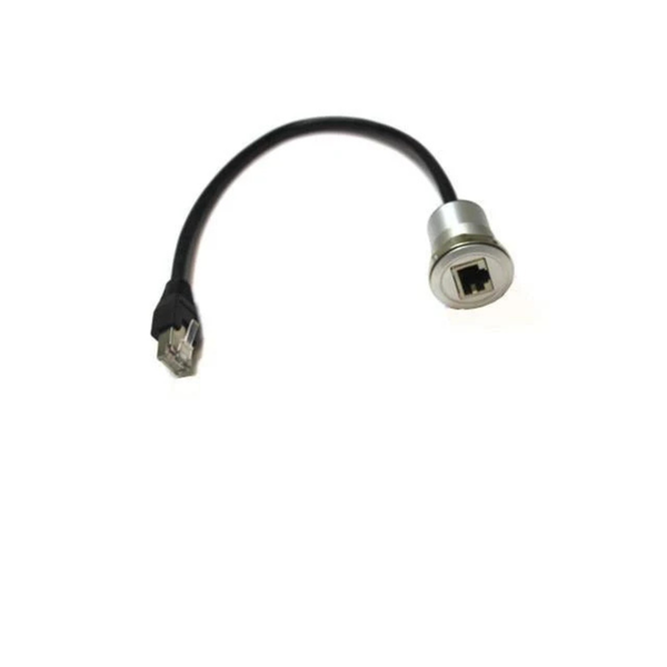 XY-RJ45SAJF-2/30 Shielded RJ45 Panel Female Receptacle with 30cm Flylead