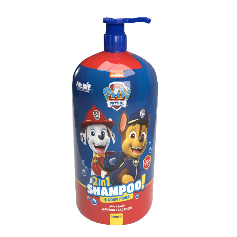Nickelodeon Paw Patrol 2 In 1 Shampoo Boys 400ML Shop Today. Get it