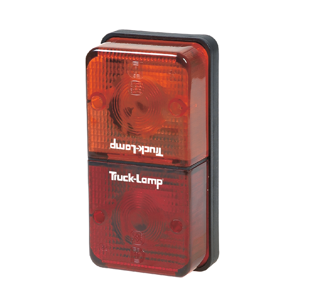 Red &amp; Amber Combo Lamp Wire Harness - Used On Venter &amp; Other Small Trailers