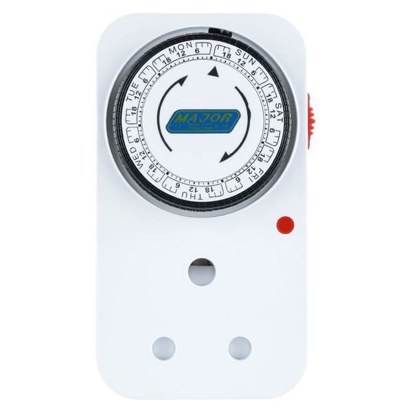 Major Tech Weekly Analogue Programmable Timer (MTD5)