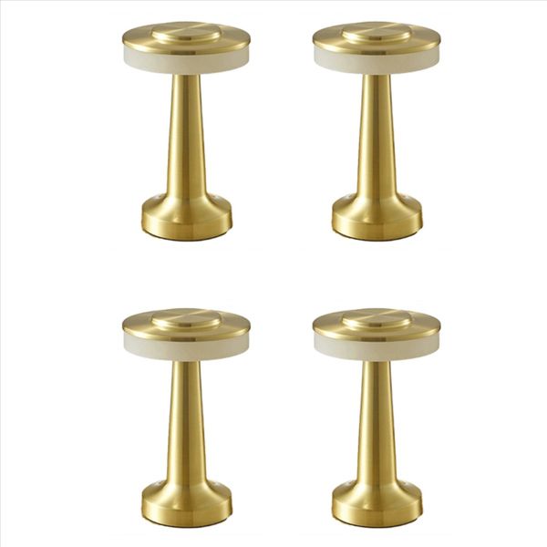 Touch Led Rechargeable Table Lamp Dining Table Bar Table Lamp Bronze