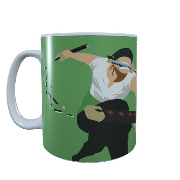 Zoro Minimal Style - One Piece Coffee Mug