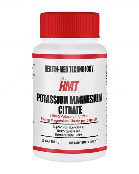 HMT Potassium Magnesium Citrate 60's