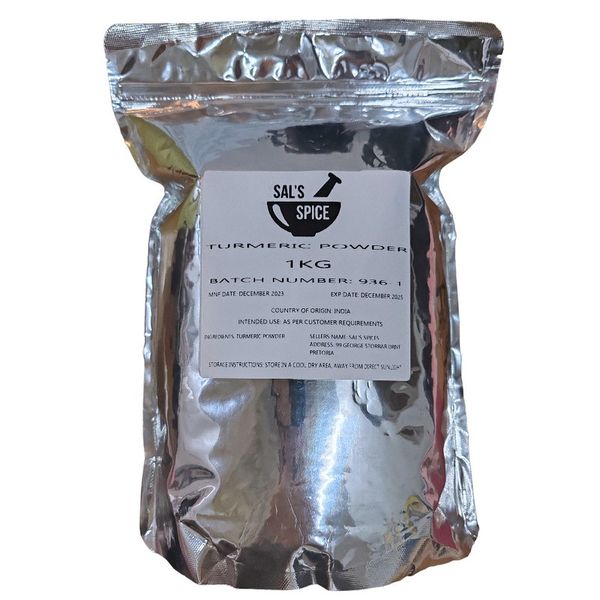 Sal's Spice Turmeric Powder - 1kg
