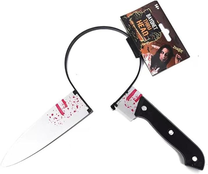 Halloween Bloody Knife Headband