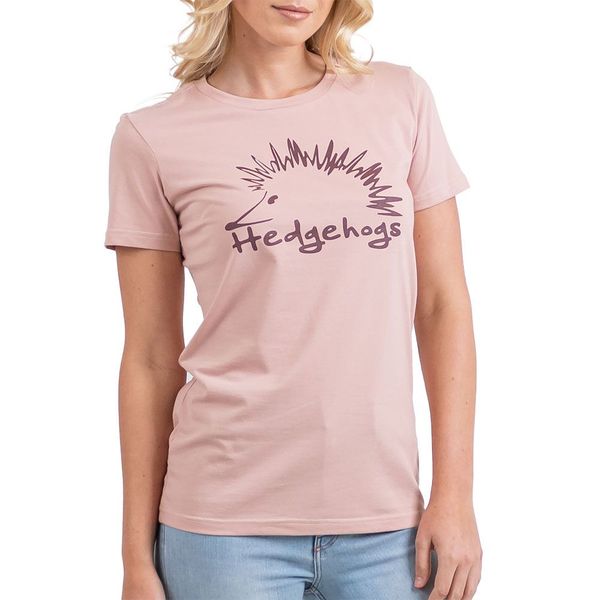 Hedgehogs-Ladies-BasicCrewSsTee-Axle Rose