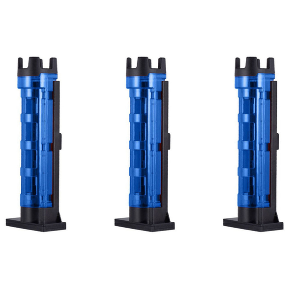 Fishing Rod Holder Raft Fishing Barrel Accessories Vertical-Blue