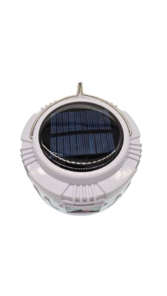 Solar LED Camping Light USB Rechargeable 4 Modes Adjustable