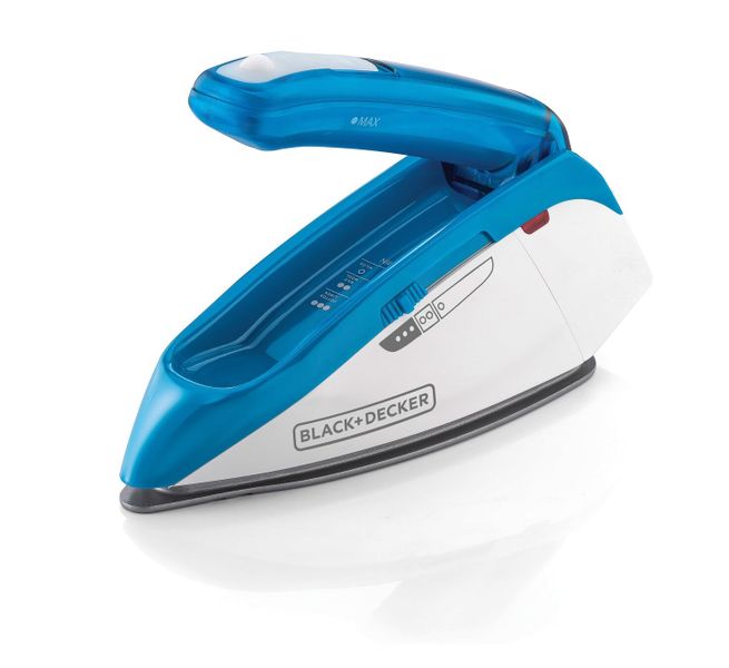 Black+Decker 1085W Dual Voltage Travel Steam Iron