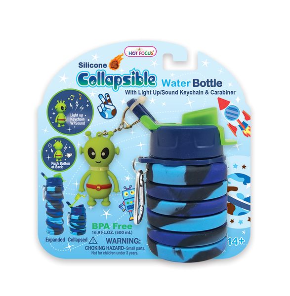 Camo Collapsible Water Bottle