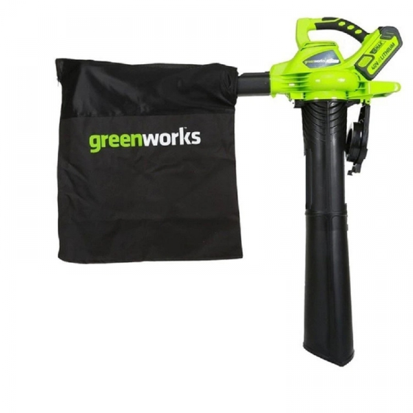 Greenworks 40V Battery Leaf Blower / Leaf Vacuum combo