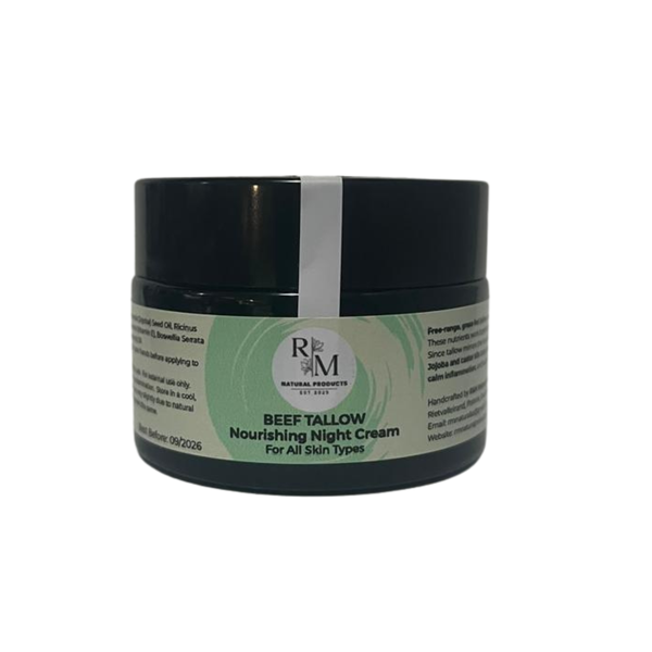 R&amp;M Natural Products - Beef Tallow Nourishing Night Cream -Doreen 30ml