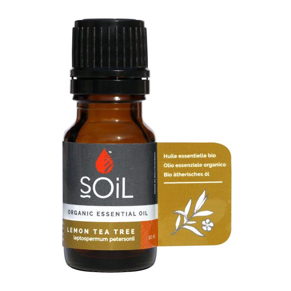 SOiL Organic Lemon-scented Tea Tree Essential Oil
