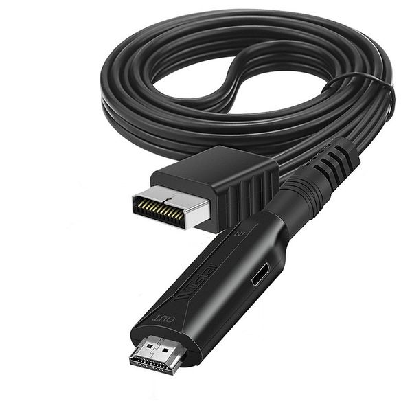 PS1/PS2 to HDMI Converter - 480p to 1080p Upscaler Adapter