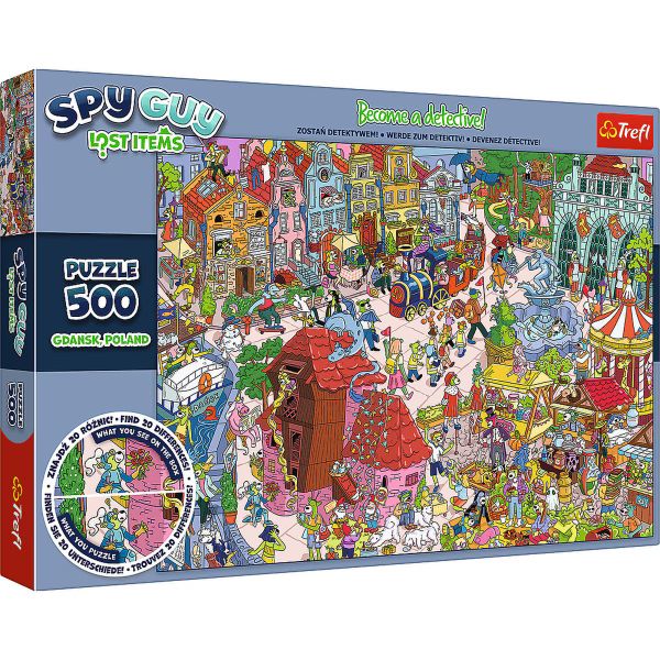 Trefl - Spy Guy Lost Items: Gdansk, Poland - 500 Piece