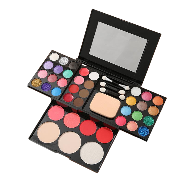 39-Color Makeup Palette Set w/ Eye Shadows &amp; Tools