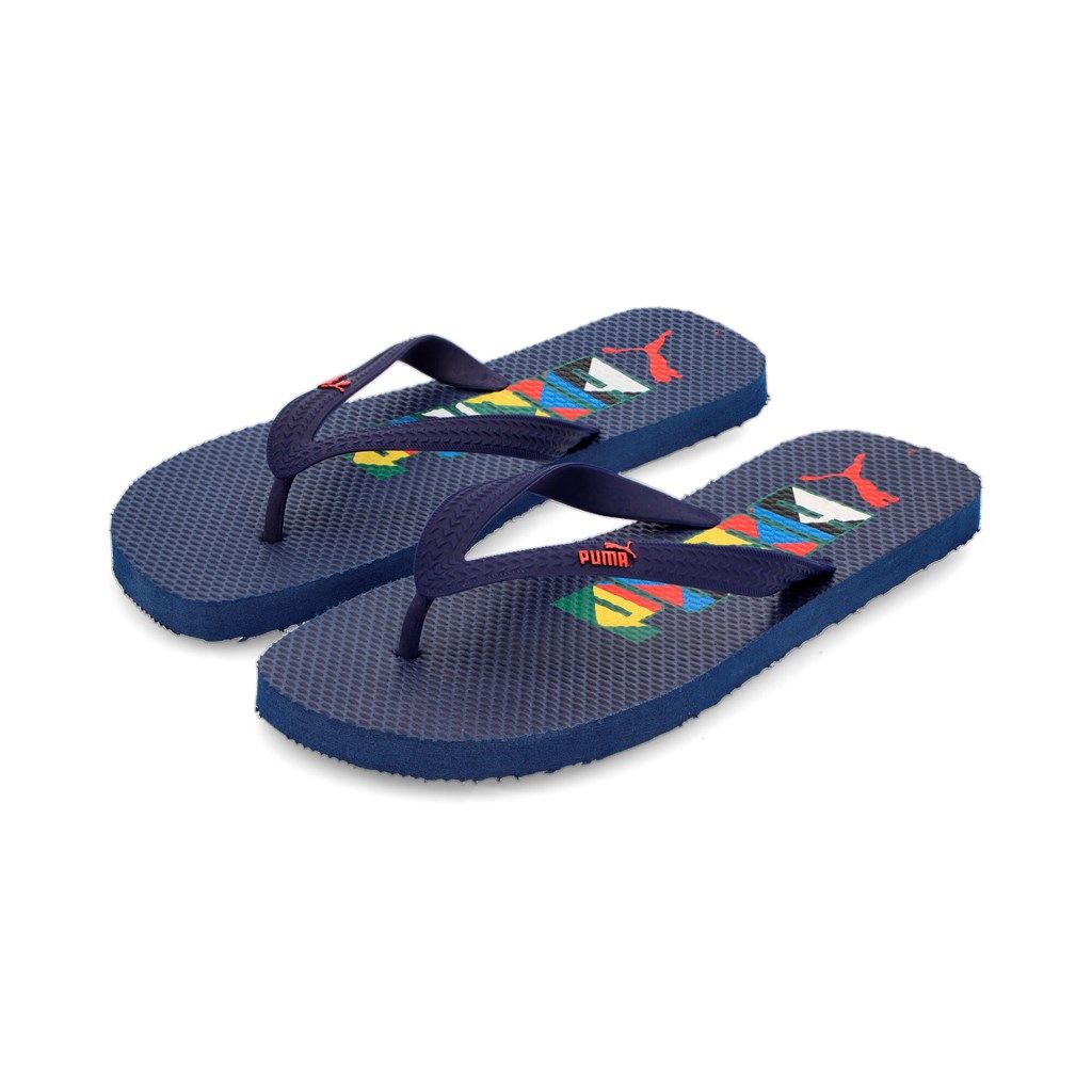 Puma Junior First Flip Unite Flip Flops - Peacoat/PUMA Red | Shop Today ...