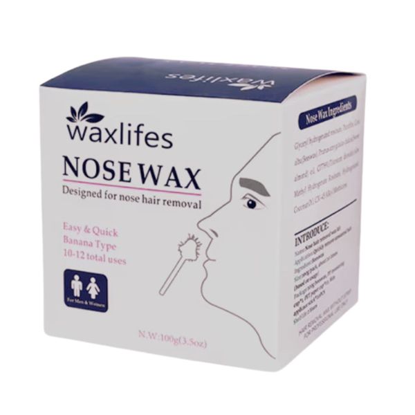 Waxlifes Ear &amp; Nose Hair Wax Removal Kit 100g