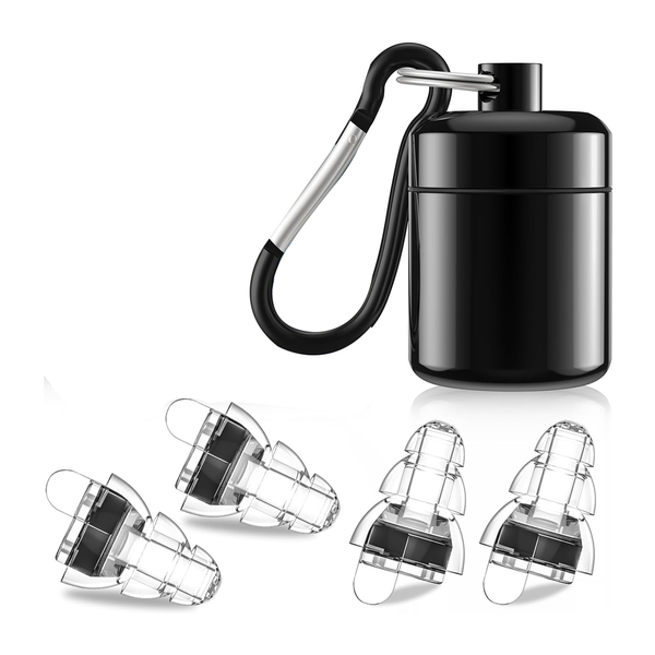 High Fidelity Concert Ear Plugs Reusable Noise Compatible with Universal
