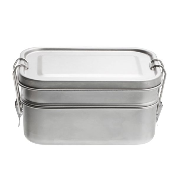 Lunch Box Stainless Steel 305 Double Layer - 1400 ml
