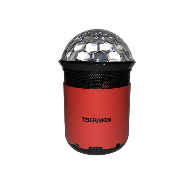 Telefunken Portable Bluetooth Speaker TBS-50B - Red