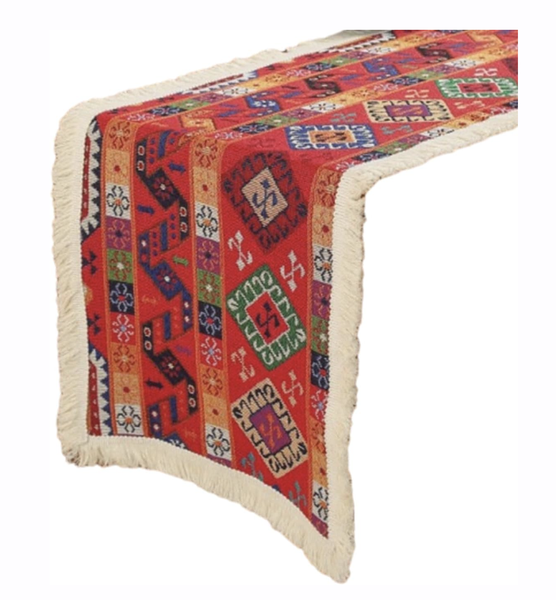 Decor Vintage Weave Table Runner Fabric Bohemian Counter Decoration 160cm
