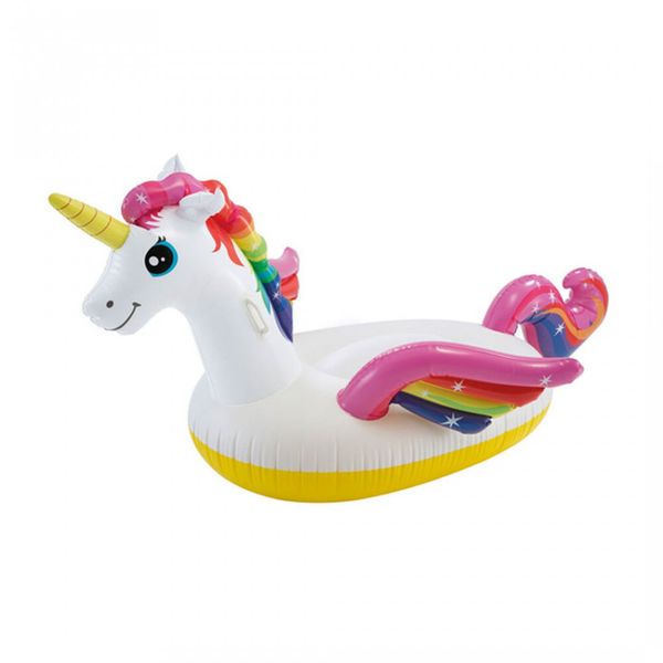 Unicorn Inflatable Ride-On Pool Float-57561NP - Unicorn