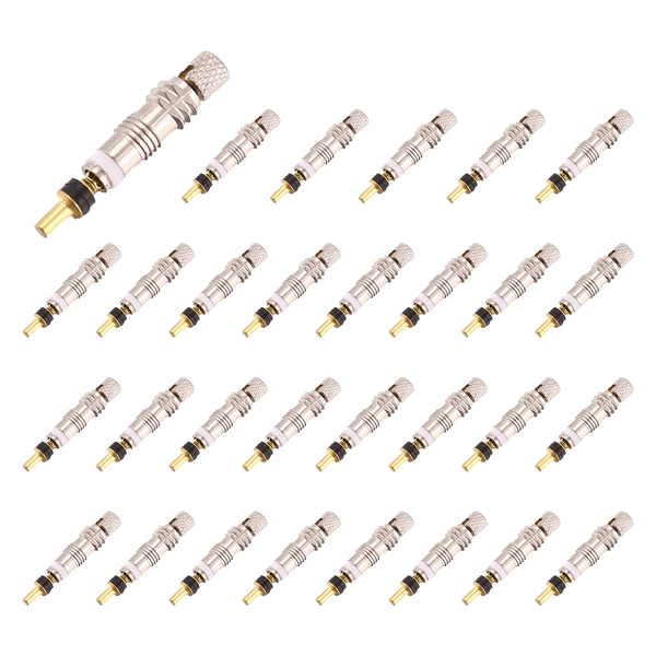 Presta Valve Core for Tubeless Road MTB Bike,Accessories - 30 Piece